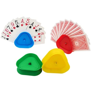 Yuanhe Hands-Free Playing Card Holders for Kids & Seniors