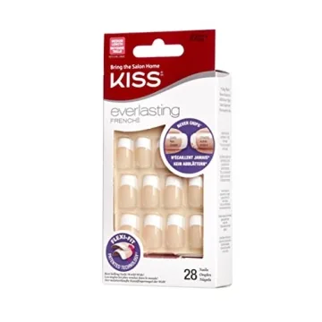 Kiss Everlasting Nail Kit with Gloss Finish - 28 Count