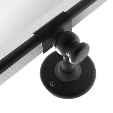 20 x 24 ‘’ Farmhouse Black Metal Framed Pivot Rectangle Bathroom Mirror Rounded Rectangluar Tilting Beveled Vanity Mirrors for Wall Décor