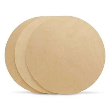 Woodpeckers 24 Inch Wooden Circles for Creative Crafts