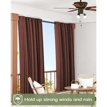 ALLZONE Heavy Duty Tension Curtain Rod for Window, 83-123 Inches, Room Divider with Adjustable Pole for Patio, Bedroom, Balcony, Hold Up Blackout Curtains and Non-Slip, Solid, Black