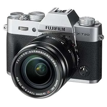 Fujifilm X-T20 Mirrorless Digital Camera - Versatile 24.3MP with 4K Video Capability