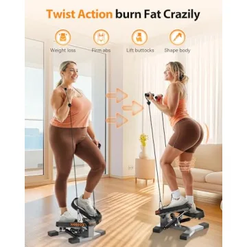 Sportsroyals Stepper - 330lbs Capacity & Resistance Bands