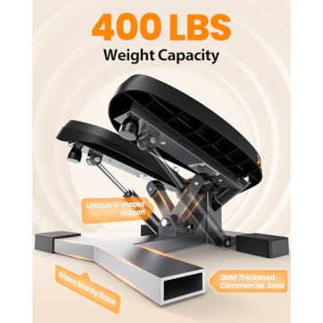 Sportsroyals Stepper - 330lbs Capacity & Resistance Bands