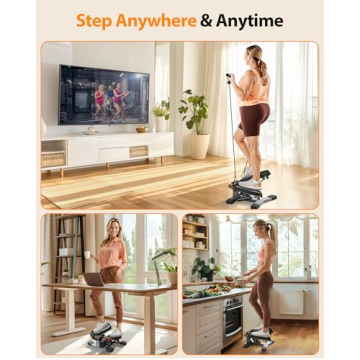 Sportsroyals Stepper - 330lbs Capacity & Resistance Bands