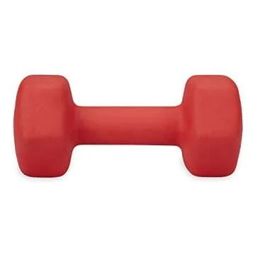 New Balance 10 Pound Neoprene Dumbbell - Durable Hand Weights for Strength Training
