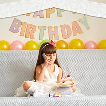 Stunning 6 Pack Metallic Fringe Garland Set for All Occasions