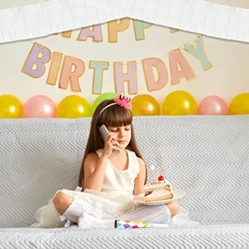 Stunning 6 Pack Metallic Fringe Garland Set for All Occasions