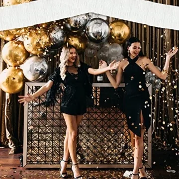 Stunning 6 Pack Metallic Fringe Garland Set for All Occasions