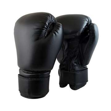 Combat Corner Recruit No Logo Boxing Gloves for Men and Women - MMA, Kickboxing, Muay Thai Sparring ...