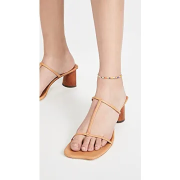 XIJIN Handmade Beaded Anklets Women Boho Colorful Adjustable