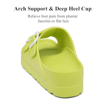Comfortable Women's Platform Sandals with Adjustable Fit