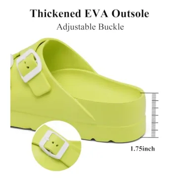 Comfortable Women's Platform Sandals with Adjustable Fit