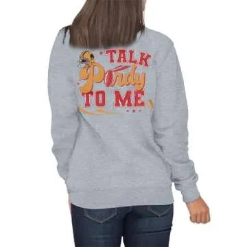 Stylish VILOVE Football Season Sweatshirt for Women