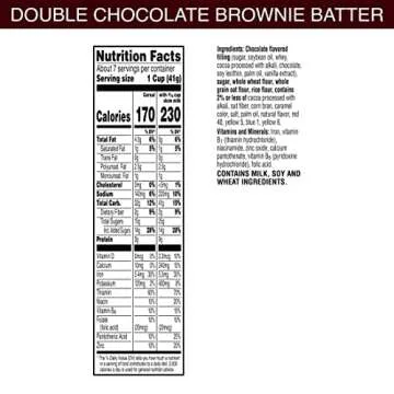Kellogg's Krave Cold Breakfast Cereal, Kids Snacks, Double Chocolate, Brownie Batter, 6.5lb (10 Boxes)