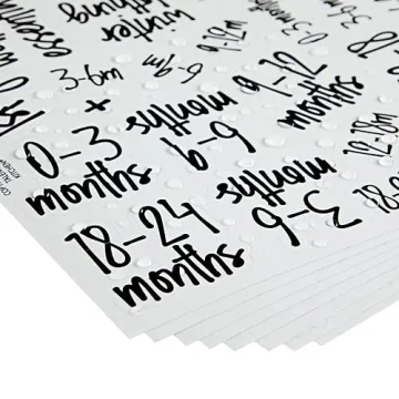 Talented Kitchen Baby & Nursery Label Set for Organization