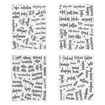 Talented Kitchen Baby & Nursery Label Set for Organization