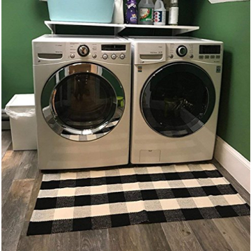 LEVINIS Buffalo Plaid Rug - Stylish and Durable Home Mat