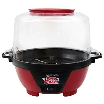 West Bend Stir Crazy Popcorn Machine 6-Quart Quality