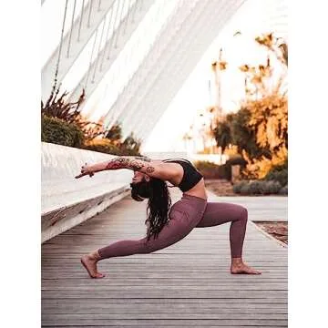 Free Leaper High Waisted Leggings with Pockets for Women