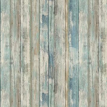PracticalWs Wood Wallpaper Vintage Self-Adhesive Peel and Stick