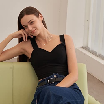 Stylish Tewiky Silver Layered Necklace for Elegant Women