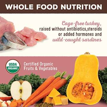 Primal Freeze Dried Raw Dog Food Nuggets, Turkey & Sardine