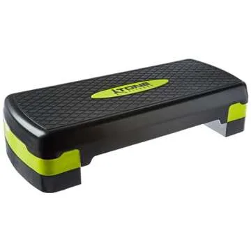 Tone Fitness Aerobic Step, Yellow | Exercise Step Platform