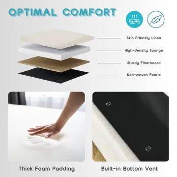 Wunlerlant 51.5" Ottoman with Large Storage Space