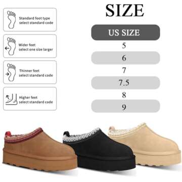 Women's Fur Lined Mini Platform Boots for Winter Comfort