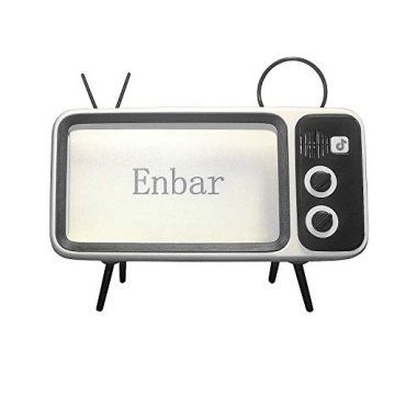 Mini Retro TV Bluetooth Speaker & Creative Phone Holder, Gift for All Ages