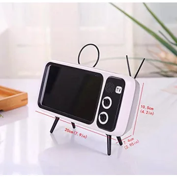 Cute Mini Retro TV Speaker - Perfect for All Smartphones