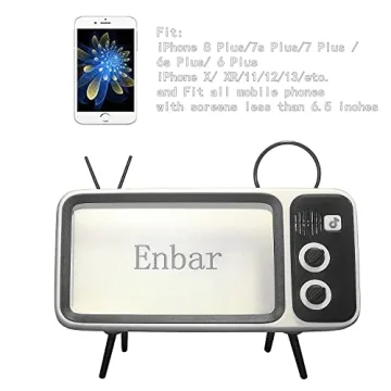 Cute Mini Retro TV Speaker - Perfect for All Smartphones