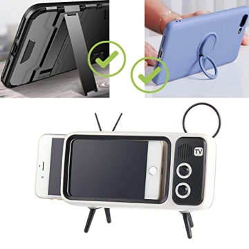 Cute Mini Retro TV Speaker - Perfect for All Smartphones