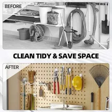 Sturdy Garage Hooks for Effective Storage Solutions