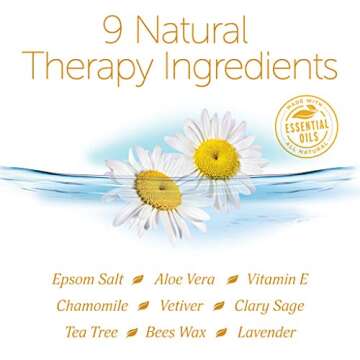 Epsoak Epsom Salt 2 lb. Magnesium Sulfate USP. (Qty. 1 x 2lb. Bag), Soothe + Calm, Resealable Epsom Salt Bag, Made in The USA, Cruelty-Free Certified