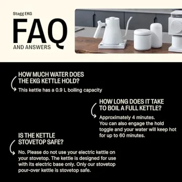 Fellow Stagg EKG Electric Gooseneck Kettle Precision Brewing