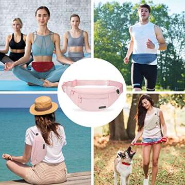 MAXTOP Crossbody Fanny Pack for Men and Women