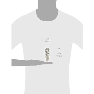 6 Pack California White Sage Smudge Sticks for Cleansing