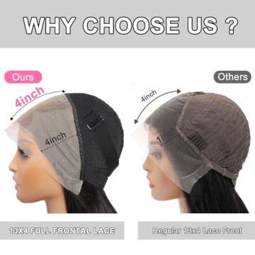 Arabella Balayage Lace Front Wig Human Hair 13x4 Ready to Go Glueless Wig 210% Density Body Wave Wigs Balayage HD Lace Frontal Wig Pre Plucked With Baby Hair (24inch, 13X4 Body Wave)