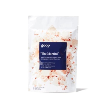 goop Beauty “The Martini” Detox Bath Soak | Luxurious Epsom Bath Salts for Ultimate Relaxation