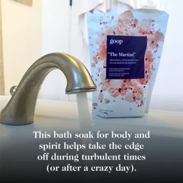 goop Beauty Martini Detox Bath Soak | Stress Relief Bath Salts