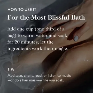 goop Beauty Martini Detox Bath Soak | Stress Relief Bath Salts