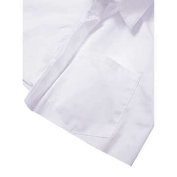 Stylish Remidoo Women's Asymmetrical Hem Blouse White XX-Large