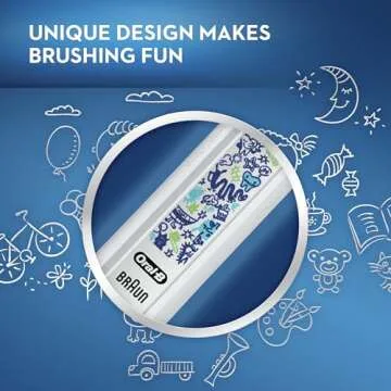 Engaging Oral-B Kids Electric Toothbrush - Galactic Fun for Dental Care!
