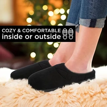 Comfortable Indoor/Outdoor Slippers by Dearfoams