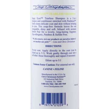 Chris Christensen Happy Eyes Tearless Dog Shampoo 16oz