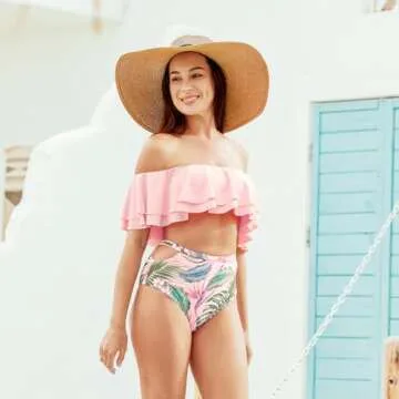 IFFEI Family Matching Swimsuits for Stylish Beach Days