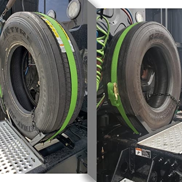 StarONE Semi Truck Tire Carrier for Safe Tire Transport