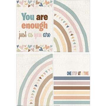 Teacher Created Resources Everyone is Welcome Small Poster Pack (TCR7146), 11.00" x 15.75"